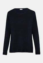 Regular Pullover Uni in Dunkelblau |  Seidensticker Onlineshop
