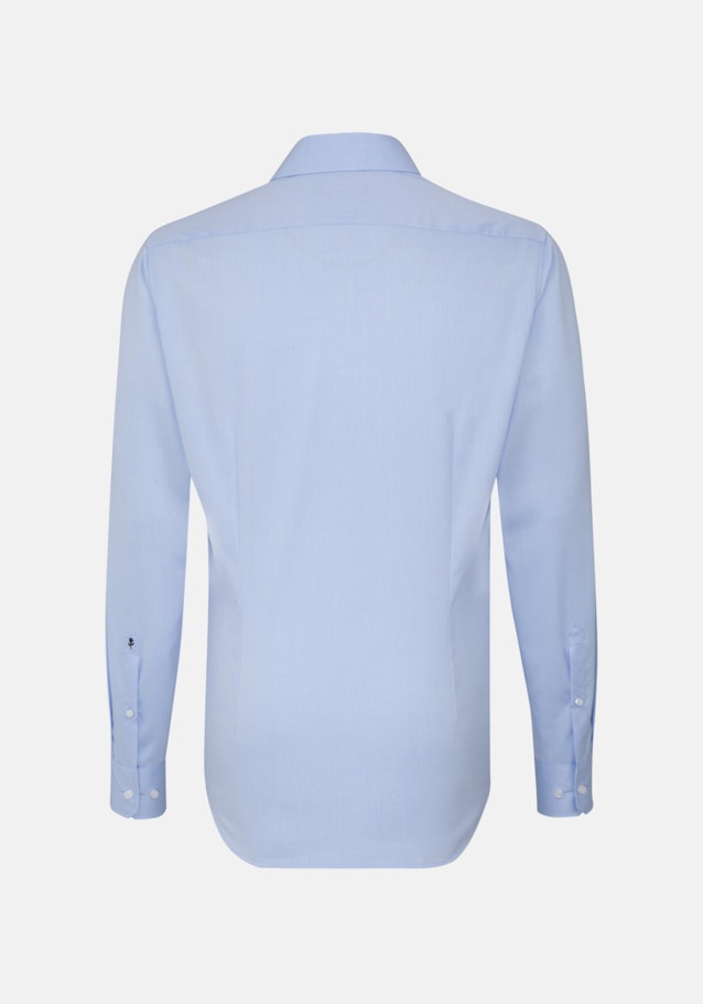 Non-iron Twill Business overhemd in Slim with Kentkraag in Lichtblauw |  Seidensticker Onlineshop