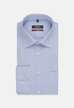 Regular Business Shirt Stripes in Medium Blue |  Seidensticker Onlineshop