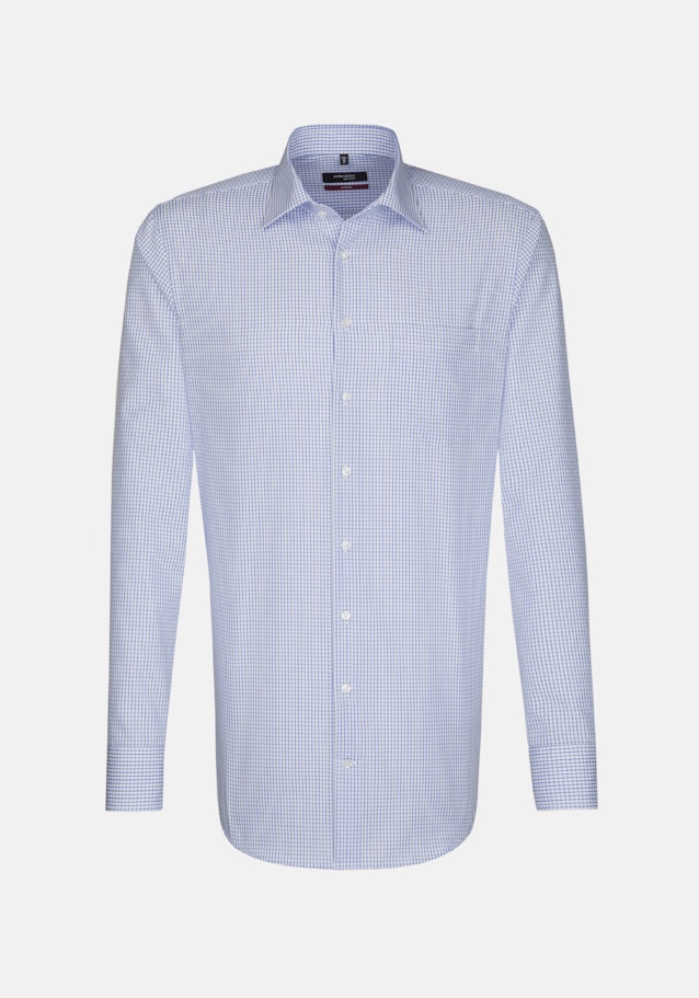 Regular Chemise Business A Rayures in Bleu Moyen | Seidensticker Onlineshop