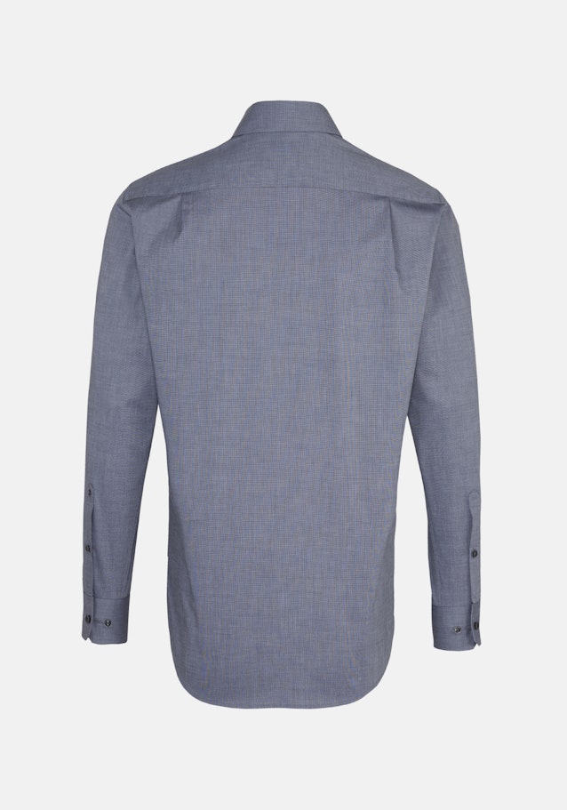 Non-iron Fil a fil Business Shirt in Regular with Kent-Collar in Grey |  Seidensticker Onlineshop
