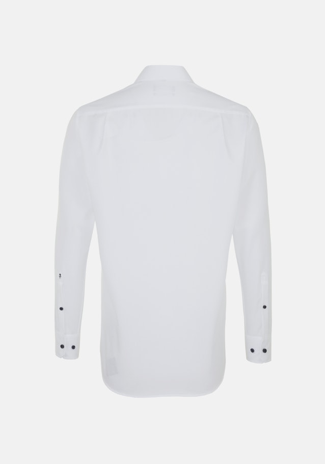 Non-iron Fil a fil Business Shirt in Regular with Kent-Collar in White |  Seidensticker Onlineshop