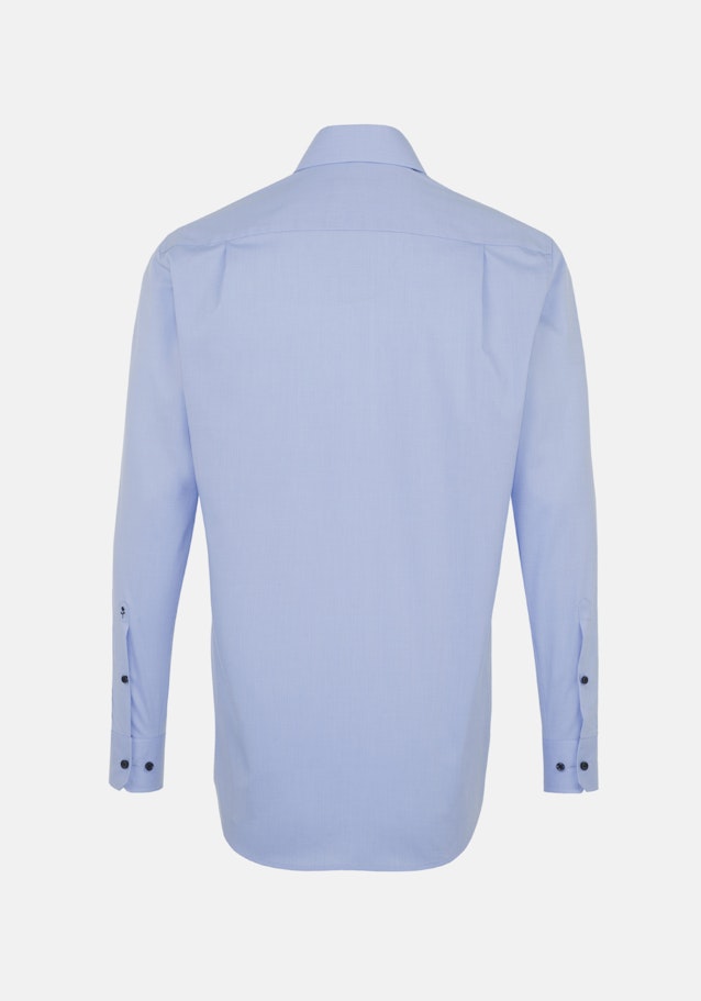 Chemise Business Regular Fil à fil Col Kent in Bleu Clair |  Seidensticker Onlineshop