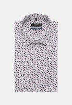 Shaped Business Shirt Print in Purple |  Seidensticker Onlineshop