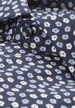 Slim Business Shirt Print in Dark Blue |  Seidensticker Onlineshop