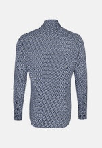 Slim Business Shirt Print in Dark Blue |  Seidensticker Onlineshop