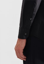 Shaped Business Hemd Uni in Schwarz |  Seidensticker Onlineshop
