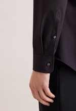 Shaped Business Hemd Uni in Schwarz |  Seidensticker Onlineshop