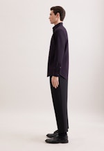 Shaped Business Hemd Uni in Schwarz |  Seidensticker Onlineshop