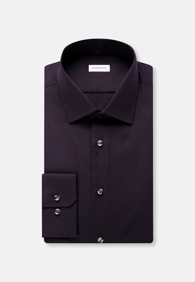 Shaped Chemise d'affaires Uni in Noir |  Seidensticker Onlineshop