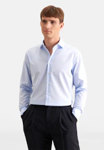 Shaped Business shirt Uni in Medium Blue |  Seidensticker Onlineshop