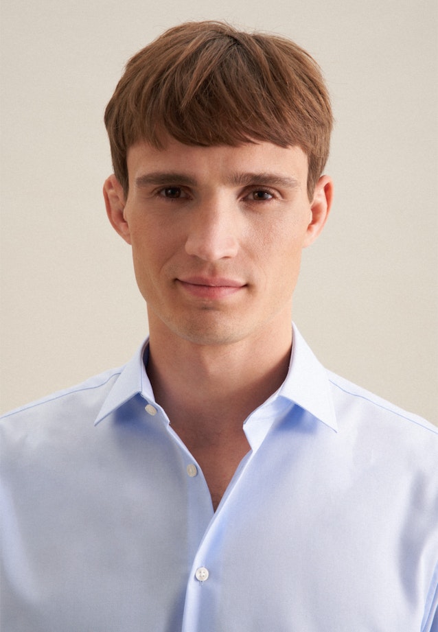 Shaped Business Hemd Uni in Hellblau |  Seidensticker Onlineshop