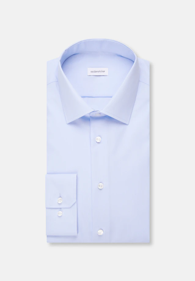 Shaped Business Hemd Uni in Hellblau |  Seidensticker Onlineshop