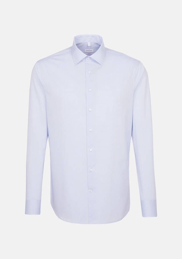 Shaped Chemise d'affaires Uni in Bleu Clair | Seidensticker Onlineshop