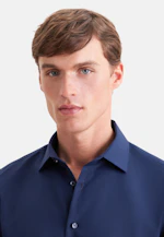 Shaped Business shirt Uni in Dark Blue |  Seidensticker Onlineshop