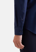 Shaped Business shirt Uni in Dark Blue |  Seidensticker Onlineshop
