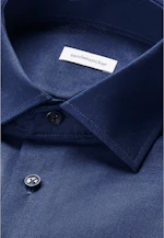 Shaped Business shirt Uni in Dark Blue |  Seidensticker Onlineshop