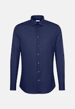 Shaped Business shirt Uni in Dark Blue |  Seidensticker Onlineshop