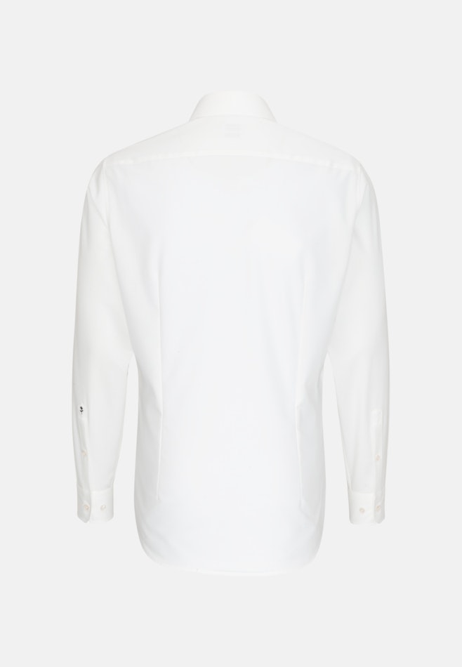 Shaped Business Hemd Uni in Ecru | Seidensticker Onlineshop