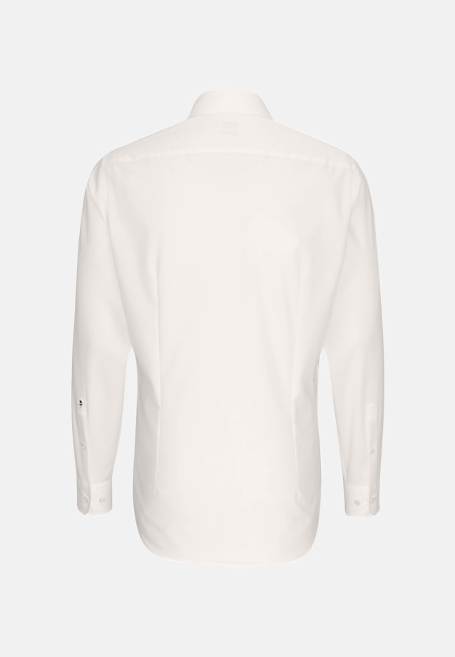 Shaped Chemise d'affaires Uni in Ecru |  Seidensticker Onlineshop
