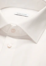 Shaped Business Hemd Uni in Ecru |  Seidensticker Onlineshop