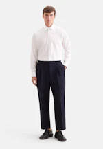 Shaped Business Hemd Uni in Ecru |  Seidensticker Onlineshop