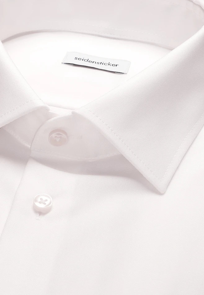 Shaped Business Hemd Uni in Ecru | Seidensticker Onlineshop