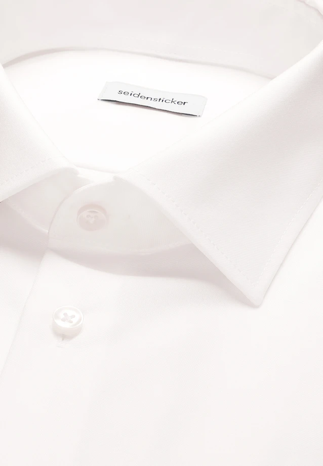 Shaped Business shirt Uni in Ecru |  Seidensticker Onlineshop