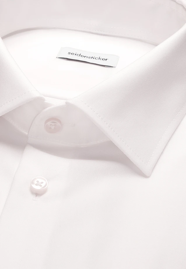 Shaped Business shirt Uni in Ecru |  Seidensticker Onlineshop