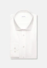 Shaped Business shirt Uni in Ecru |  Seidensticker Onlineshop