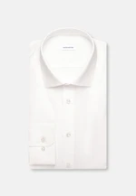 Shaped Business Hemd Uni in Ecru |  Seidensticker Onlineshop