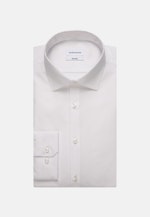 Chemise Business Shaped Popeline Col Kent in Blanc |  Seidensticker Onlineshop