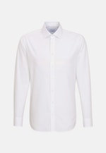 Chemise Business Shaped Popeline Col Kent in Blanc |  Seidensticker Onlineshop