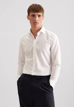 Shaped Business shirt Uni in White |  Seidensticker Onlineshop