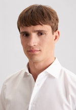 Shaped Business shirt Uni in White |  Seidensticker Onlineshop