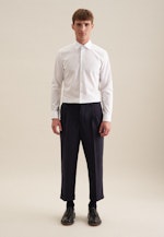 Shaped Business shirt Uni in White |  Seidensticker Onlineshop