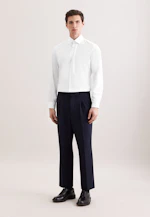 Shaped Business shirt Uni in White |  Seidensticker Onlineshop