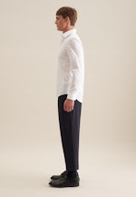 Shaped Business shirt Uni in White |  Seidensticker Onlineshop