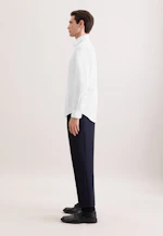 Shaped Business shirt Uni in White |  Seidensticker Onlineshop