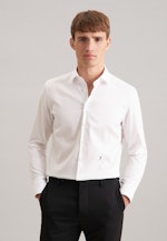 Shaped Business shirt Uni in White |  Seidensticker Onlineshop