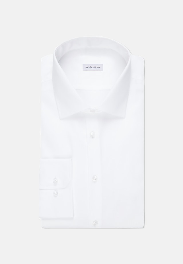 Shaped Chemise d'affaires Uni in Blanc |  Seidensticker Onlineshop