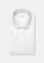 Shaped Business Hemd Uni in Weiß |  Seidensticker Onlineshop