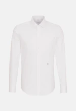Shaped Business shirt Uni in White |  Seidensticker Onlineshop
