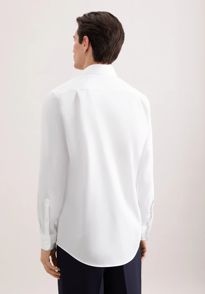 Regular Business Hemd Uni in Weiß | Seidensticker Onlineshop