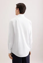 Regular Chemise d'affaires Uni in Blanc |  Seidensticker Onlineshop