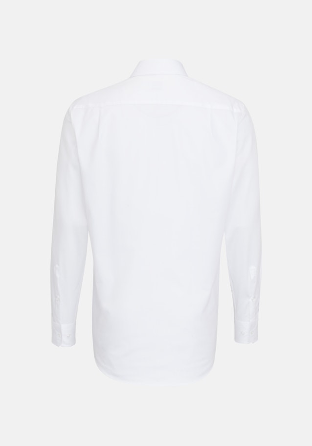 Bügelfreies Twill Business Hemd in Regular mit Kentkragen in Weiß | Seidensticker Onlineshop