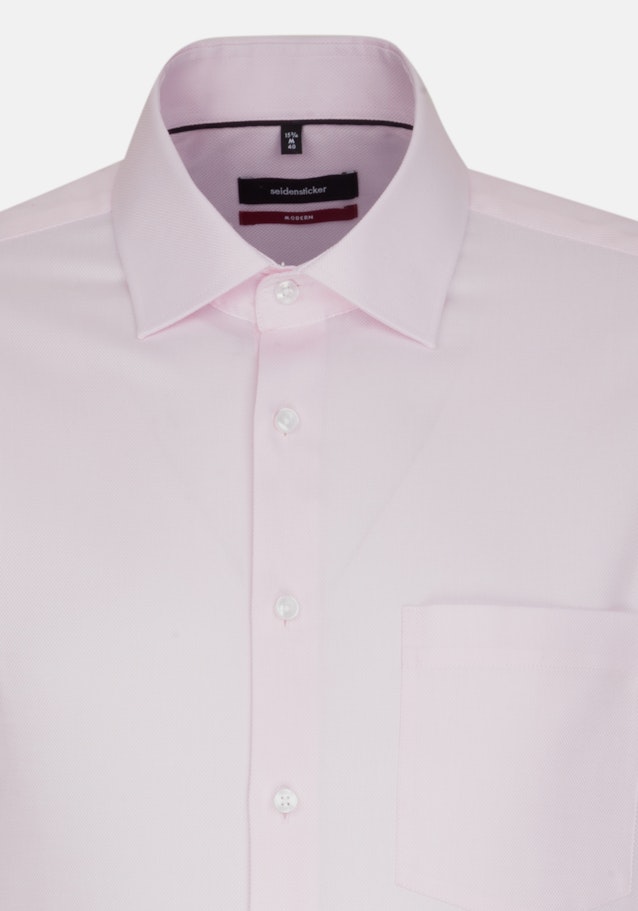 Chemise Business Regular Structuré Col Kent in Rose Fuchsia |  Seidensticker Onlineshop