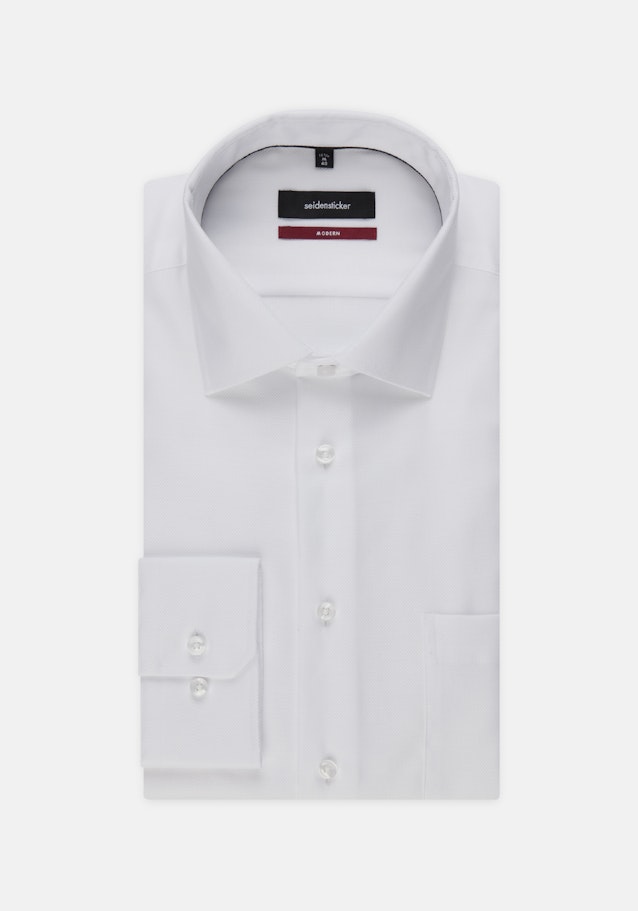 Regular Business Hemd Uni in Weiß | Seidensticker Onlineshop