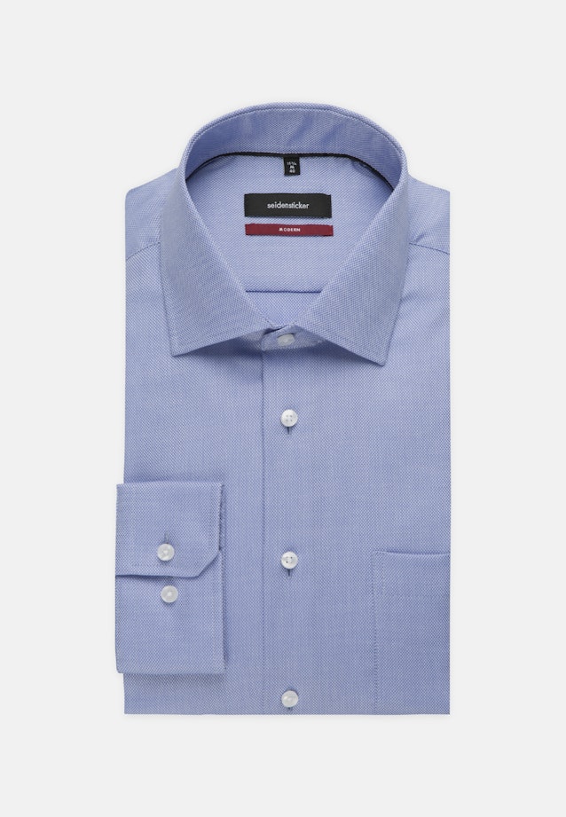 Regular Business Shirt Uni in Light Blue |  Seidensticker Onlineshop