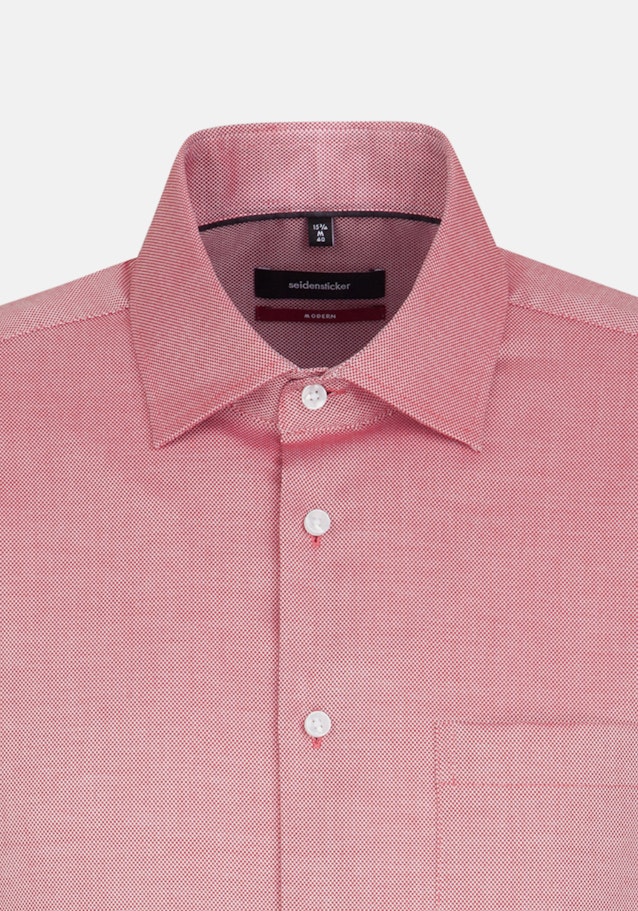 Regular Business Shirt Uni in Red | Seidensticker Onlineshop